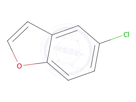 Chemical structure of 5-chlorobenzofuran