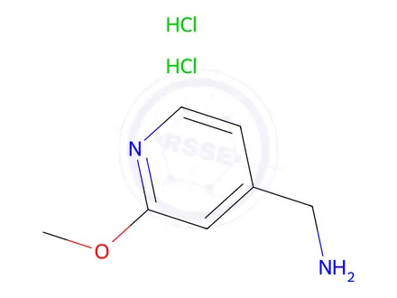 Chemical structure of (2-Methoxypyridin-4-yl)methanamine Dihydrochloride
