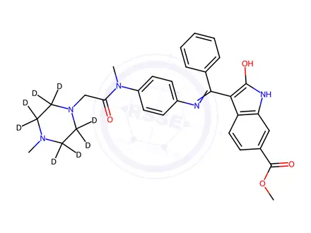 Chemical structure of Nintedanib Impurity 217