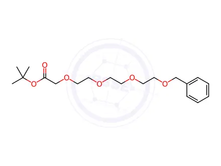 Chemical structure of tert-Butyl 1-phenyl-2,5,8,11-tetraoxatridecan-13-oate