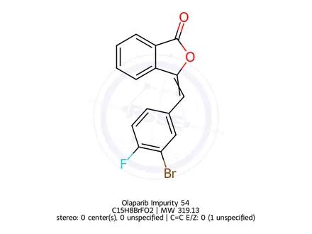 Chemical structure of Olaparib Impurity 190