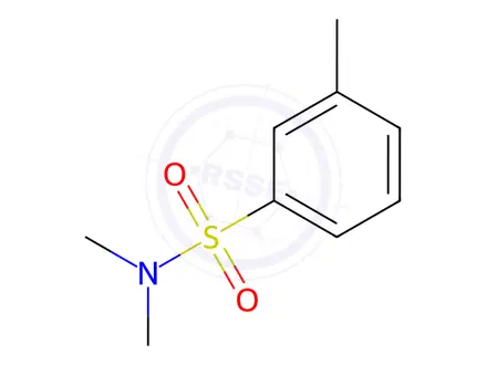Chemical structure of N,N,3-Trimethylbenzenesulfonamide