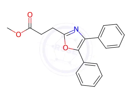 Chemical structure of Oxaprozin Methyl Ester