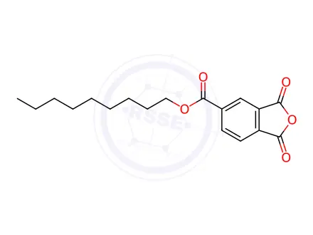 Chemical structure of 4-(Nonyloxycarbonyl)-1,2-benzenedicarboxylic anhydride