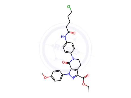 Chemical structure of Apixaban USP Related Compound H