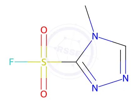 Chemical structure of 4-Methyl-4H-1,2,4-triazole-3-sulfonyl fluoride