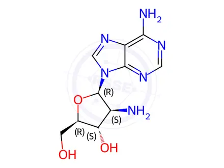 Chemical structure of Adenosine Impurity 1