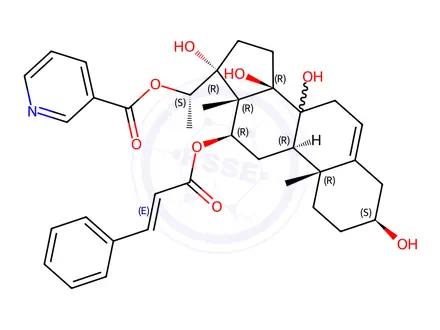 Chemical structure of Testosterone Impurity 111