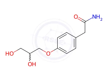 Chemical structure of Atenolol EP Impurity B (Atenolol USP Related Compound B)