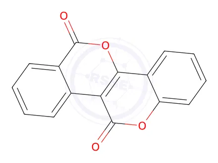 Chemical structure of 6H,11H-[2]Benzopyrano[4,3-c][1]benzopyran-6,11-dione