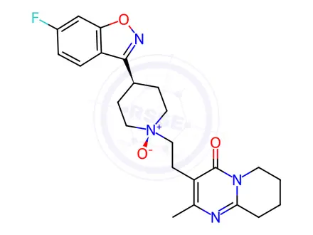 Chemical structure of cis-Risperidone N-Oxide