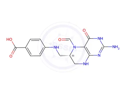 Chemical structure of Folic Acid Impurity 105