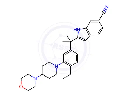 Chemical structure of Alectinib De-carboxylate Impurity