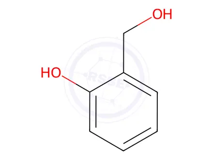 Chemical structure of Salicyl alcohol
