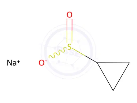Chemical structure of Sodium Cyclopropanesulfinate