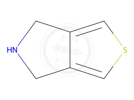 Chemical structure of 5,6-Dihydro-4H-thieno[3,4-c]pyrrole