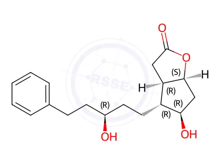 Chemical structure of Latanoprost Lactone Diol