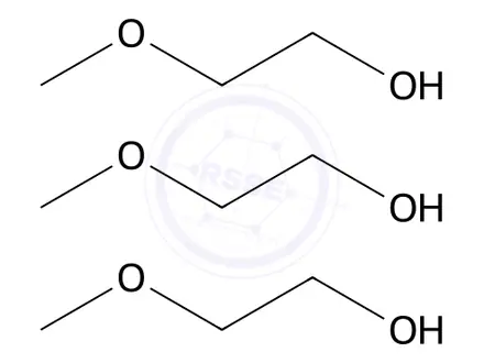 Chemical structure of CERIUM (IV) METHOXYETHOXIDE