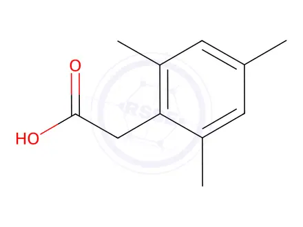 Chemical structure of Mesitylacetic Acid