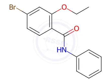Chemical structure of Phenyl 4-Bromo-2-ethoxybenzamide