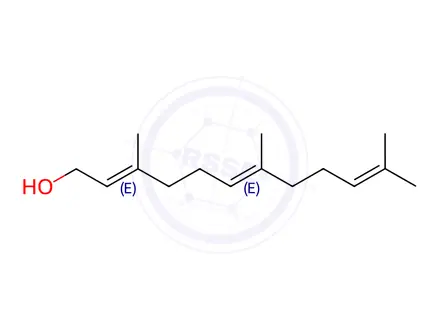 Chemical structure of trans,trans-Farnesol