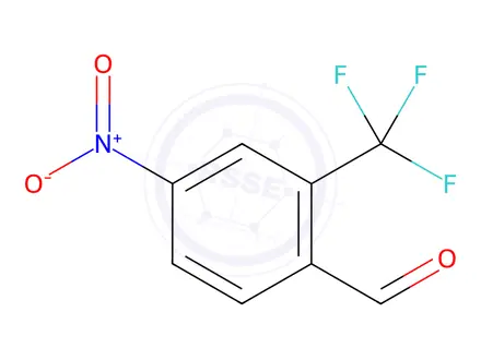 Chemical structure of 4-Nitro-2-(trifluoromethyl)benzaldehyde