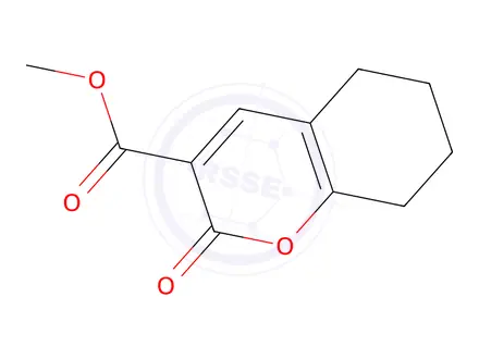 Chemical structure of Methyl 2-oxo-5,6,7,8-tetrahydro-2H-chromene-3-carboxylate