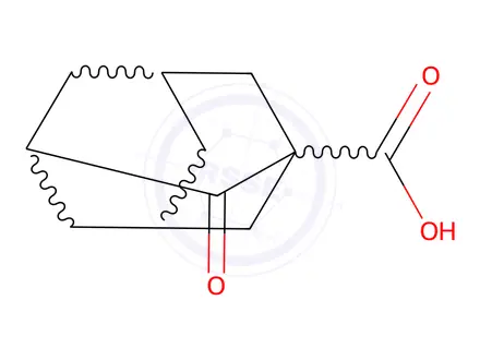 Chemical structure of 2-Oxoadamantane-1-carboxylic acid