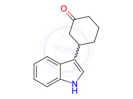 Chemical structure of 3-(1H-Indol-3-yl)cyclohexanone