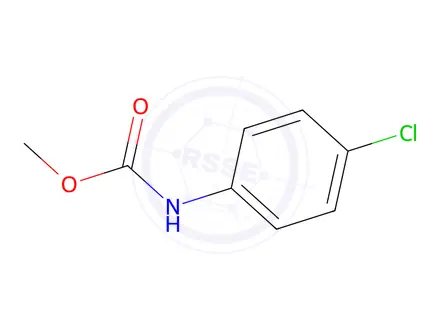 Chemical structure of Methyl (4-chlorophenyl)carbamate