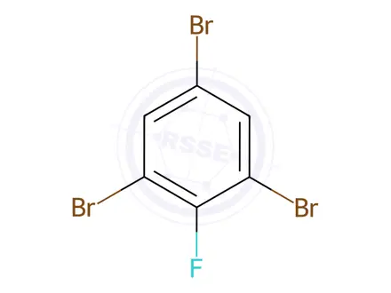 Chemical structure of 1,3,5-Tribromo-2-fluorobenzene