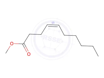 Chemical structure of Methyl (Z)-dec-4-enoate