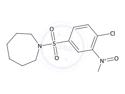 Chemical structure of 1-(4-Chloro-3-nitrobenzenesulfonyl)azepane