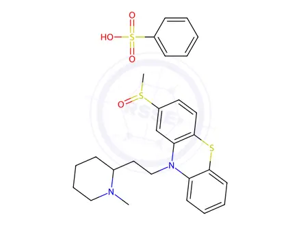 Chemical structure of Mesoridazine Besylate (25 mg)