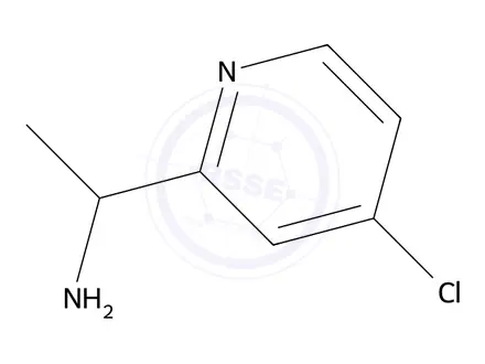 Chemical structure of 1-(4-Chloro-2-pyridyl)ethylamine