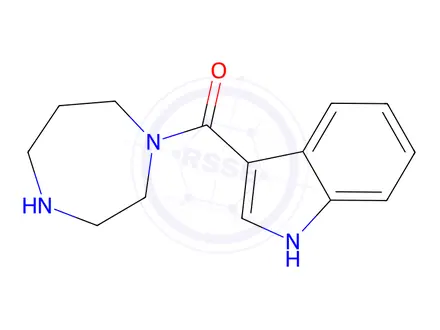 Chemical structure of (1,4-Diazepan-1-yl)(1H-indol-3-yl)methanone