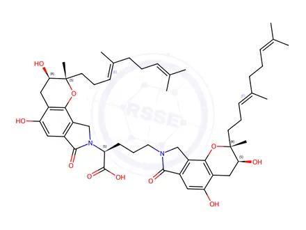 Chemical structure of Orniplabin impurity 3