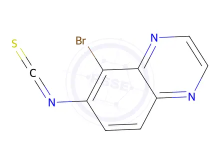 Chemical structure of BROMCHINOXALIN-ISOTHIOCYANAT