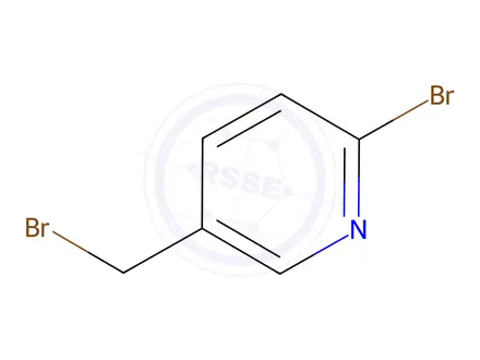 Chemical structure of 2-Bromo-5-(bromomethyl)pyridine