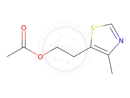 Chemical structure of Sulfurol acetate