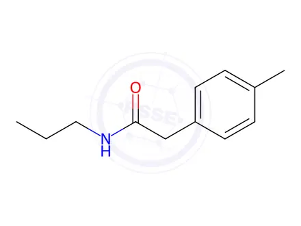Chemical structure of N-propyl-2-(p-tolyl)acetamide