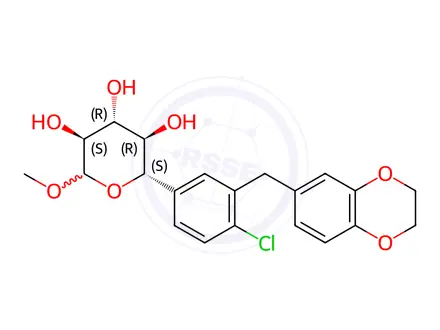 Chemical structure of Licogliflozin Impurity 152
