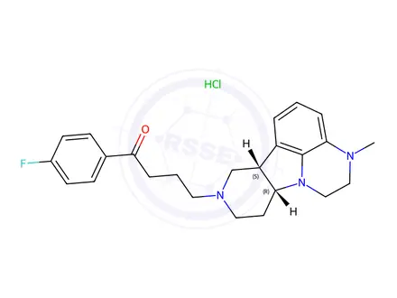 Chemical structure of Lumateperone Impurity 17 HCl