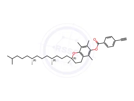 Chemical structure of Vitamin E Nicotinicate Impurity 106