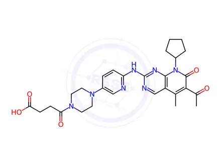 Chemical structure of Palbociclib Impurity 263