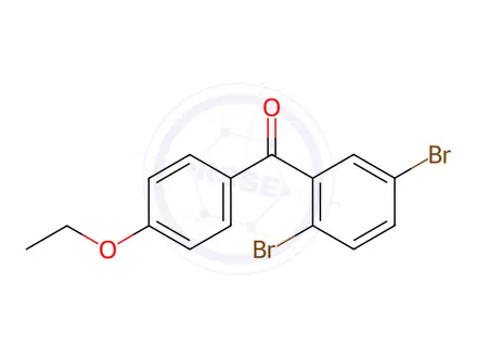 Chemical structure of Dapagliflozin Impurity 462