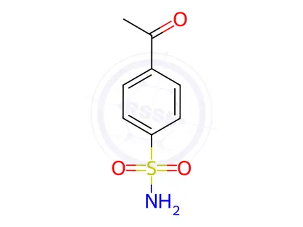 Chemical structure of 4-Acetylbenzenesulfonamide