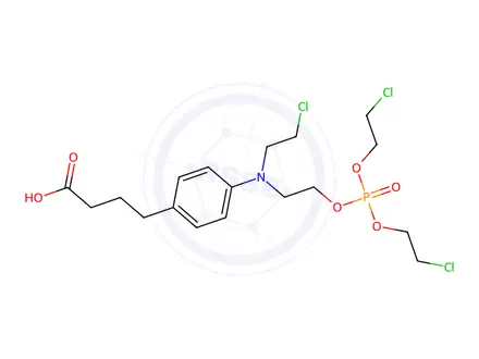 Chemical structure of Chlorambucil EP Impurity C