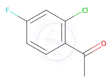 Chemical structure of 2'-Chloro-4'-fluoroacetophenone
