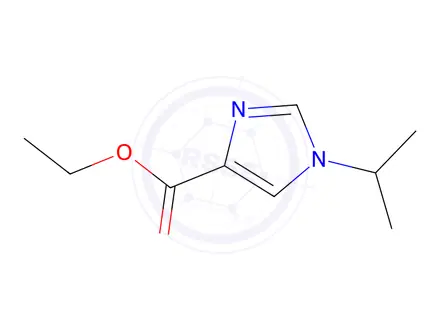 Chemical structure of ethyl 1-(propan-2-yl)-1H-imidazole-4-carboxylate